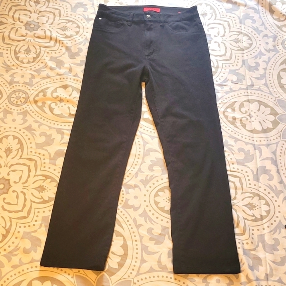 Love Premium Denim Suzanne Jean black jegging button & zip fly